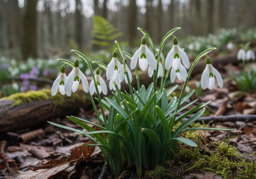 Winter Wildflower Calendar - February